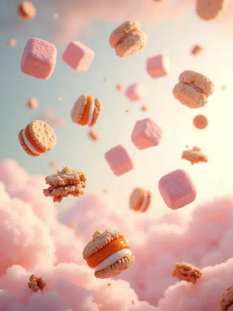 fallen sweets from sky