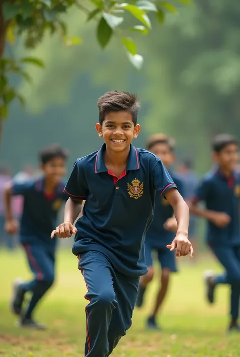 A photo of virat kohli in the student uniform
 Play with our friends