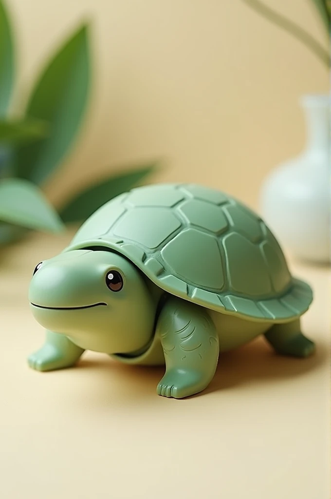 Turtle Shaped Packaging: Ideal for beauty products or small gadgets. The lid can be the shell, that opens like a book to reveal the product inside. 