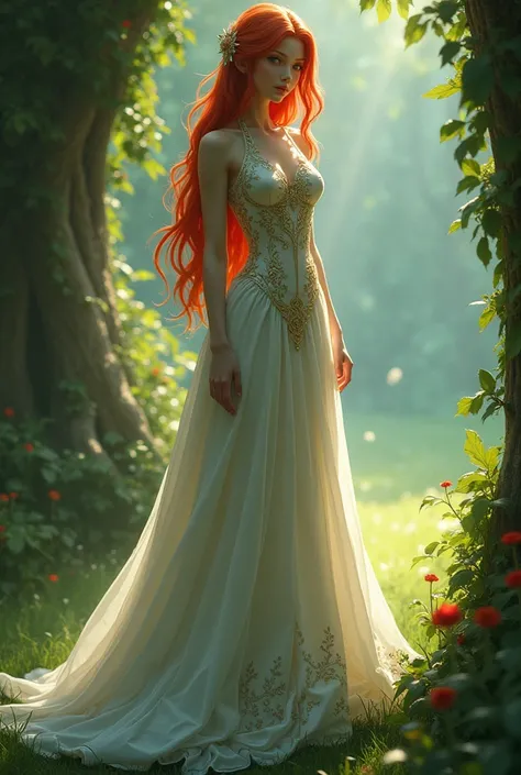 Midna from the game the legend of zelda twilight princess, in a weddings dress