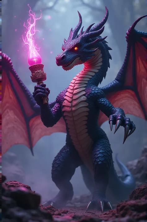 Dragon with dildo