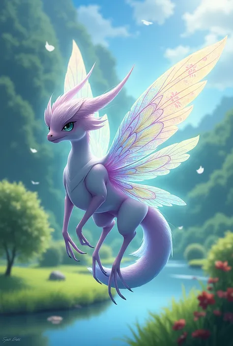 Novo pokemon, flying type, faerie, bonitas 