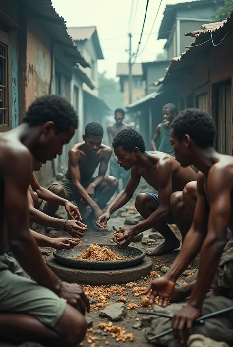 Haitians eating cats