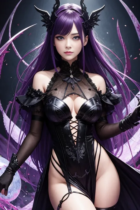 (Highest quality detail)、Realistic、[8K Ultra HD、High resolution、(One Woman),(Fatal beauty,Charm) ,(Glasses、Mysterious charm:1.1),(Big Breasts、Charming silhouette),Very detailed、High quality textures、Intricate details、Extremely detailed CG、High quality shad...