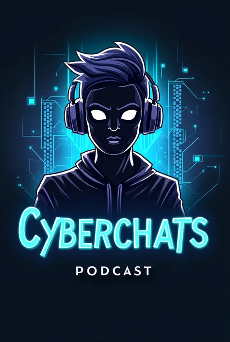 logo for podcasts that says cyberchats
