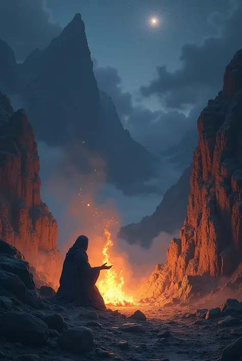 Fire prayer mountain
