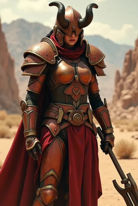 Legate lanius from fallout new Vegas in armor but a girl