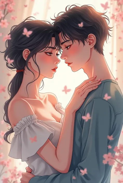 BL manhwa illustrations
