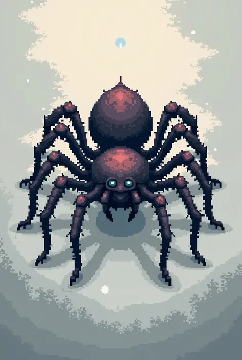 spider pixel art
