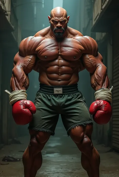 Terry Crews com balrog do Street Fighter