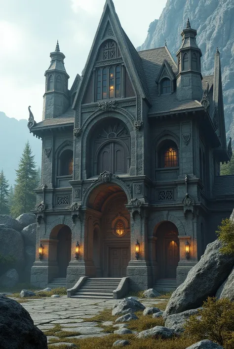 House based on the realistic god of war game