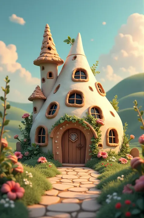 Fantasy clay house 