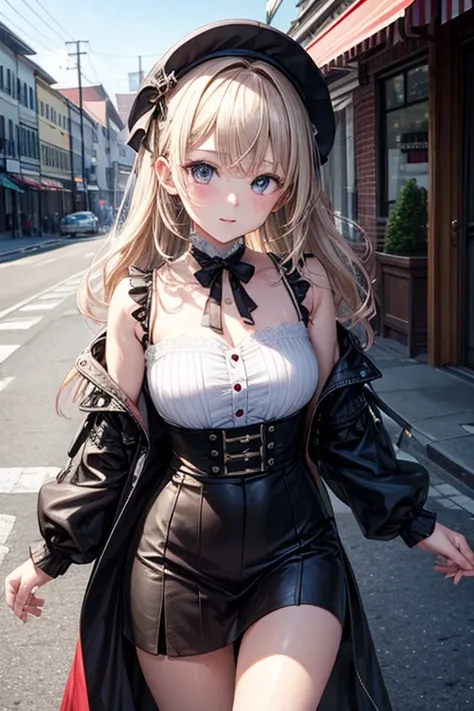 (premium、and 8K、32k、masterpiece、I don&#39;t like:1.2)、an image、cute little、double、A Japanese lady、(big and full breasts:6.0）、Woman taking selfies、(Wearing a bunny costume:0)、shiny black suit、fine grain leather、a choker、simple background、Headboard、in a hous...