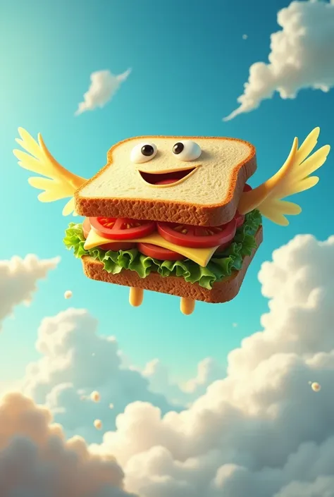 Flying sandwich