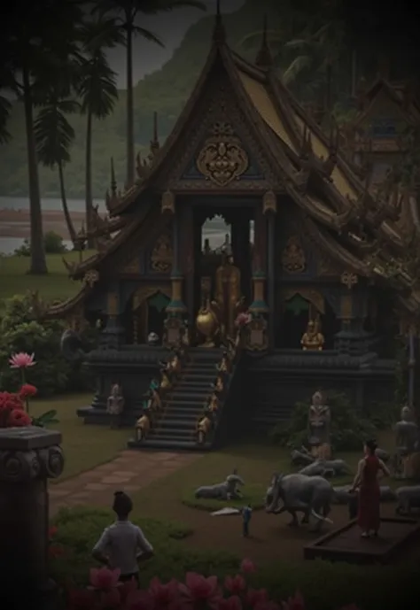 Create a background about ancient Thai culture.