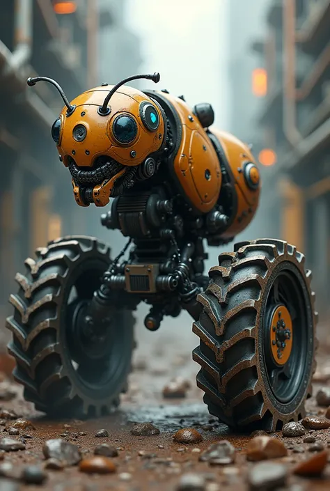 A bionic ant combined with a tractor 