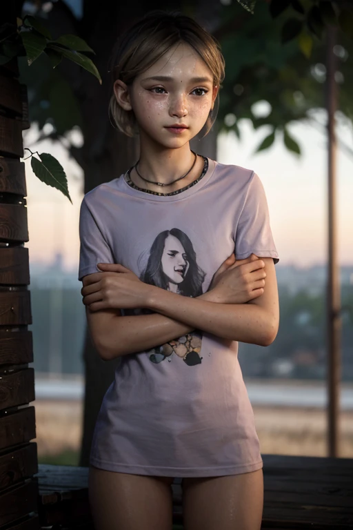 A stunning, intricate full color portrait, 12 year_old girl, epic character composition, alessio albi, nina masic, sharp focus, natural lighting, subsurface dispersion, f2, 35mm, portrait, hard shadows, portrait, photography, detailed skin, realistic, phot...