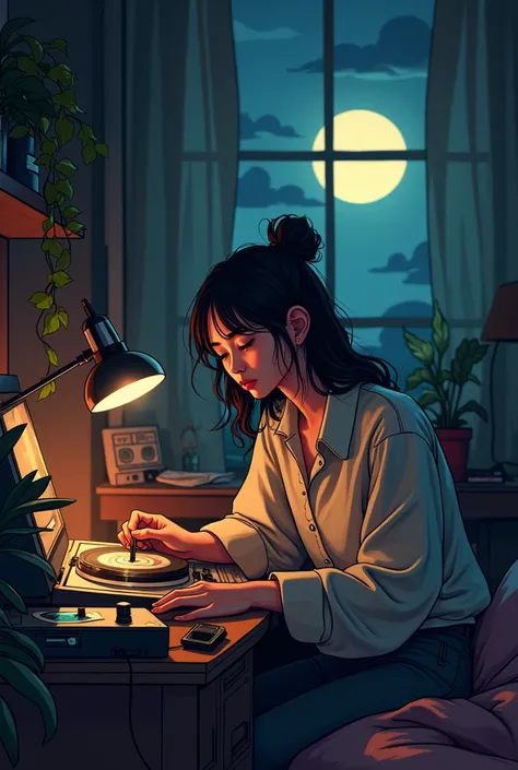 Lofi music banner