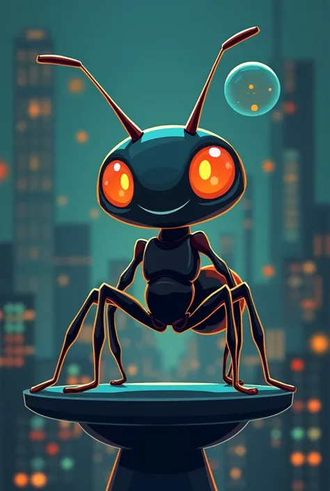 吉祥物design

主题: Ant mascot style: stable、major、modern
特点:

Image: Ants are carrying or supporting a symbolic object（such as technological equipment、Data files），Highlight its role of lifting and supporting。
attitude: 蚂蚁展现出专注和稳重的attitude，体现出major和可靠。
expressi...