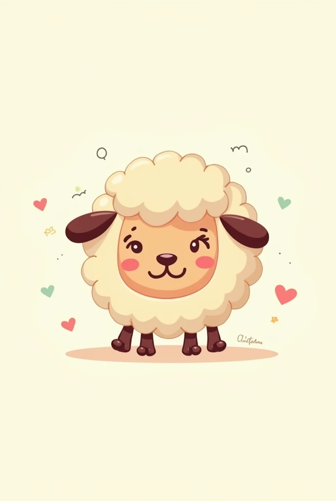 hapiness、Lively Sheep Simplified Logo
