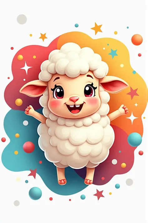 hapiness、Lively Sheep Logo