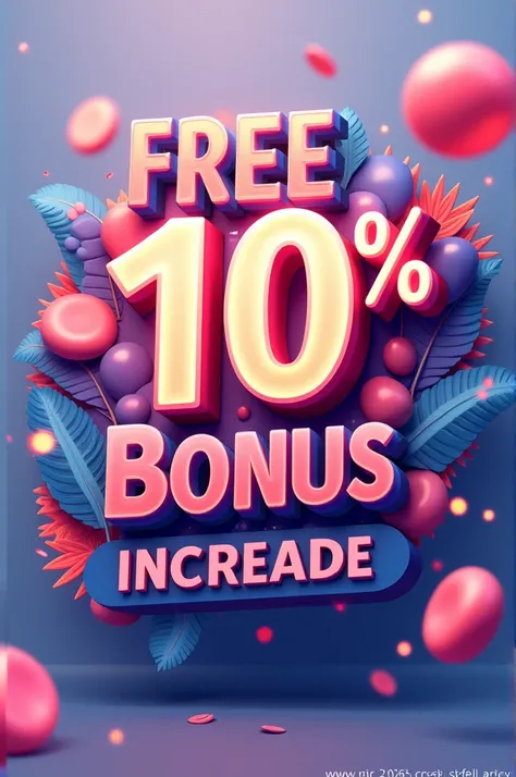 Free bonus 10%