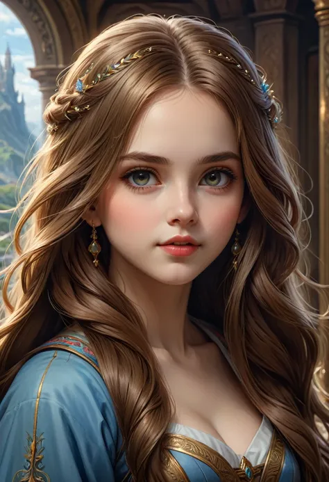 ((Best)),((masterpiece)),(Detailed),Close-up characters,Long hair,(Fantasy Art:1.3),Cute girl,highly Detailed face,(April Rendering:1.1),Beautiful art illustration,(Portrait Composition:1.3),(8k resolution:1.2),, (masterpiece,,ultra_Detailed, high resoluti...