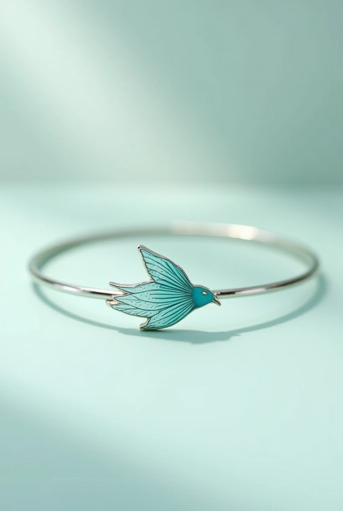 Make a nightingale bracelet  make it simple make it clear aqua color