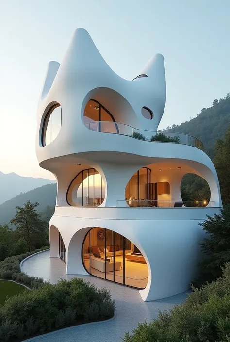 A conic sections house designs