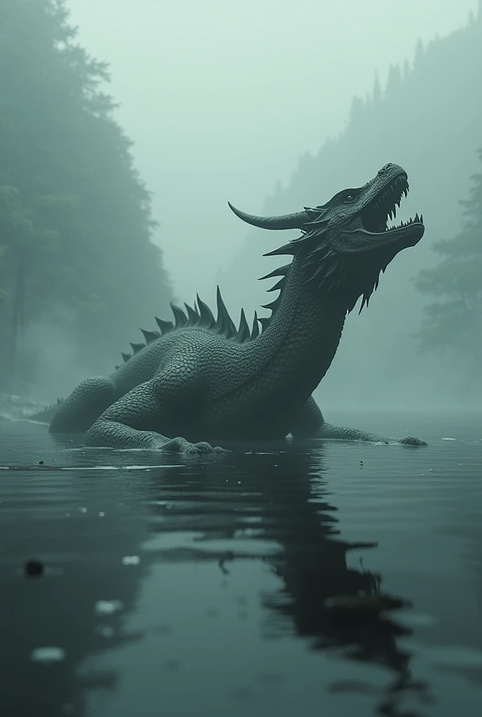 dragon dead in water