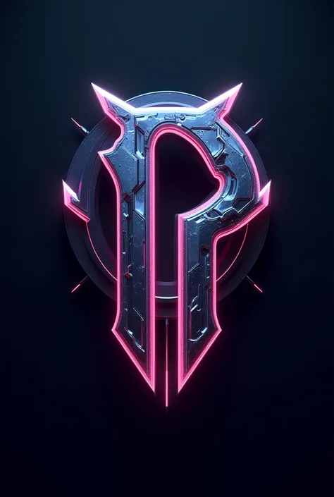 detailed gaming logo, passiya,  intricate design, bold typography, glowing neon colors, dark background, futuristic, dynamic composition, sharp edges, metallic textures, 3D rendered, highly detailed, photorealistic, cinematic lighting, epic, striking, mast...