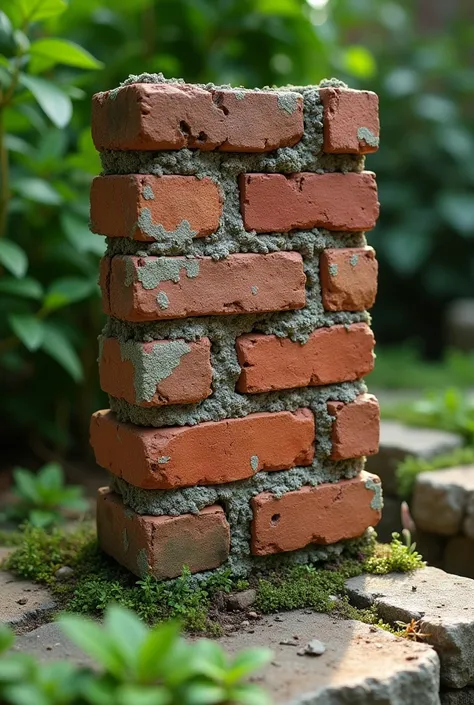 MAKE A SMALL BRICK WALL