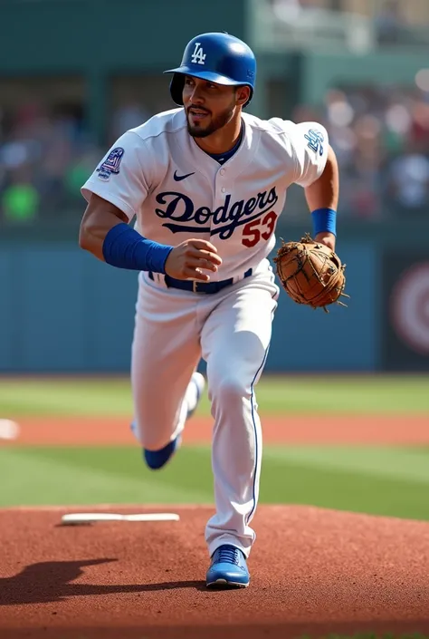 Dodgers Baseball Person Number 53 Who Says Thiago Flores 