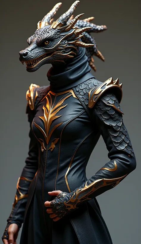 dragon themed promotion uniform 