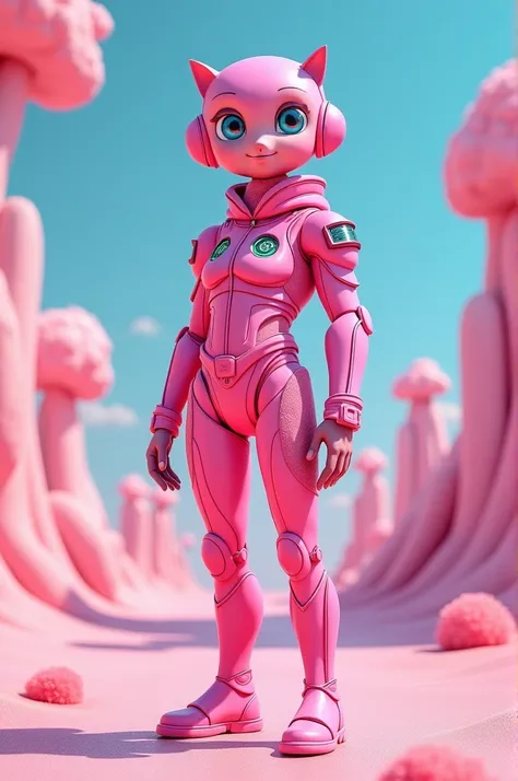 A pink soldier 