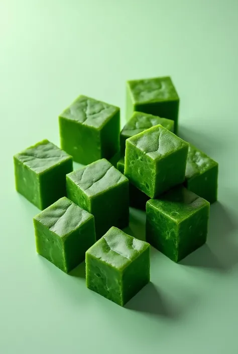 Turnip greens cubes 

