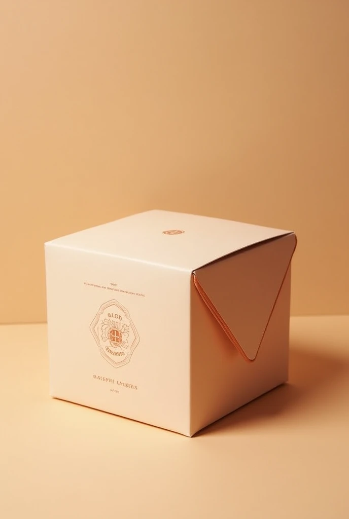 Square closed box for packaging Sinnabons.
Packaging colors: Ralph Lauren color name:Cinnamour Minimalist, but at the same time sales-promoting packaging, yet modern and with a French accent. 