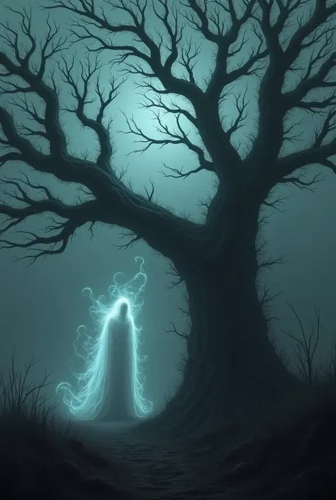 ghost on the tree