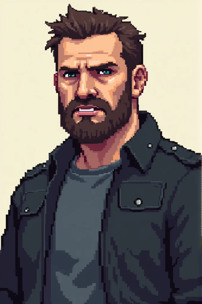 Generates an image of “brayant Myers in a pixel art drawing”