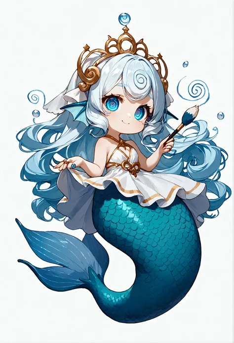 score_9, score_8_up, score_7_up, score_6_up, score_5_up, score_4_up, source_anime,source_furry,rating_safe,rating_questionable,masterpiece, best quality, perfect anatomy , very aesthetic , absurdres,,solo,1girl(cute, mermaid, long blue hair, beautiful shin...