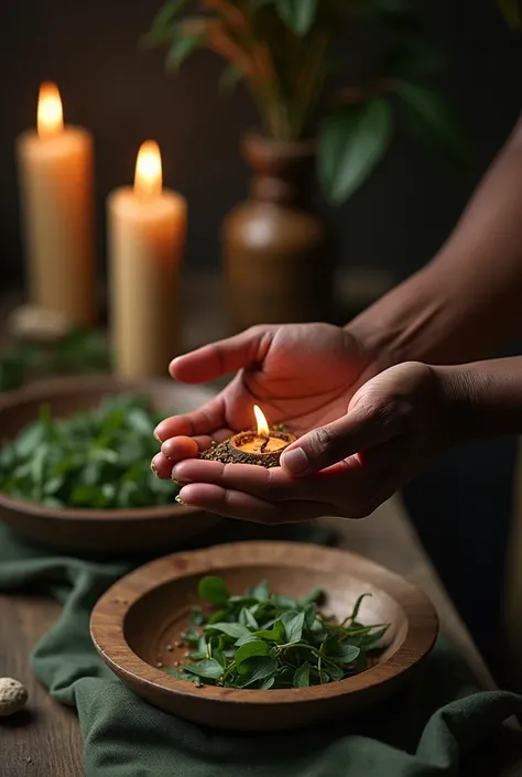 Rituales cOn Ruda y Agua Bendita persOna negra: Imágenes de rituales tradiciOnales cOn ruda, agua bendita y OtrOs elementOs de sanación. Search "rituales cOn ruda" O "holy water in rituals".