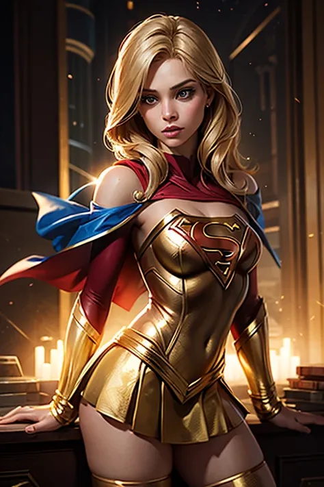 Gold Supergirl 