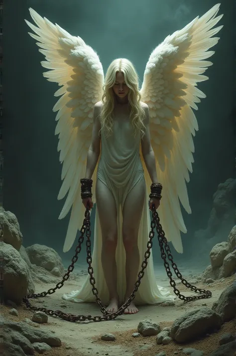 An angel in chains 