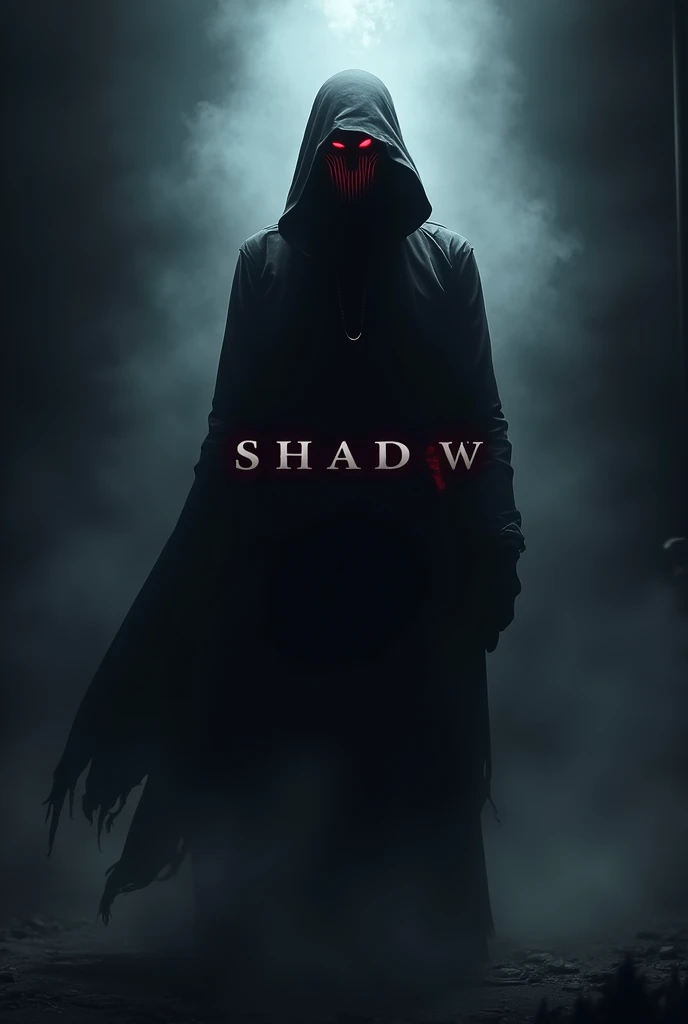 I want a profile picture for a shooting game that has the image of noob saibot and the name shadow appears in the image