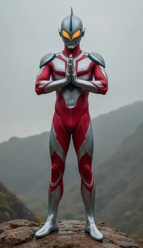 ultraman specium ray pose cross your arms, stretch your palms straight, make your right hand vertical, make your left hand horiz...