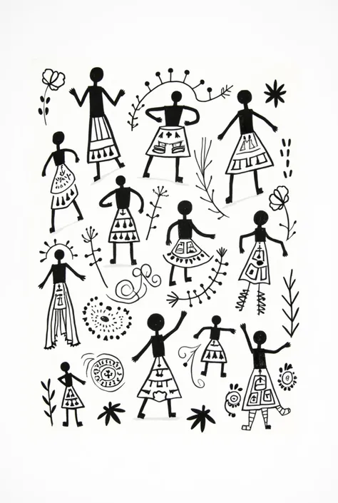 Warli art doing