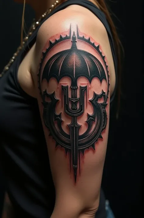 Umbrella.corporation  logo 
U.B.C.S tatto 