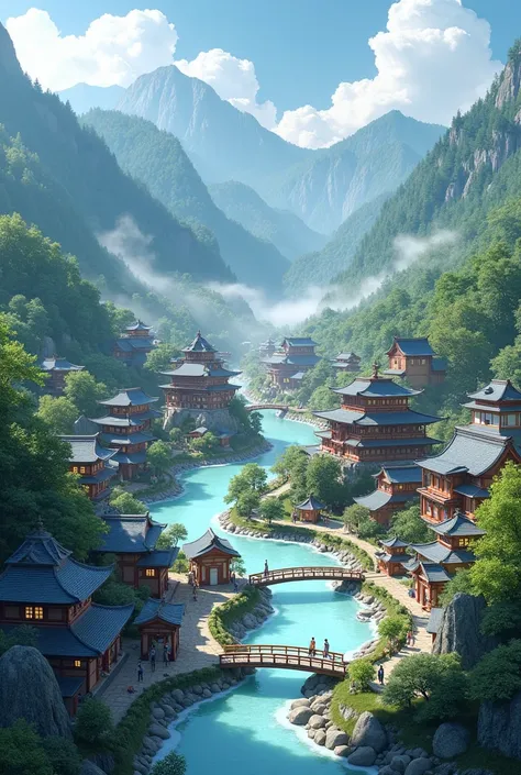 Hot Spring Town