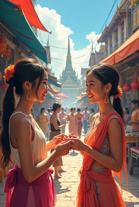 Thai girls sell their services