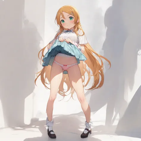 (masterpiece), (Best Quality), High resolution, (Very detailed), (Best illustrations), (Best Shadow), (so beautiful), (Absurd), (White background), (White Room), (White carpet), 
(Highly detailed face), Perfect limbs, Intricate details, 

(Kirino Takasaka)...